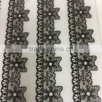 Black Embroidery Lace Rub-ons Transfer, Glitter Rub-on Transfer Sticker, Elegant Lace Transfer Sticker photo-3
