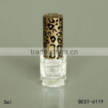 12ml Nail Polish Bottle Vintage Nail Polish Bottles With Red Plastic Brush Cap photo-5