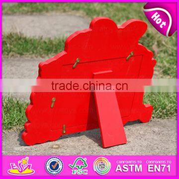 2015 Colorful Kid Wooden Picture Frame,Cheap Wholesale Wooden Picture Frame,Wooden Wall Hanging Decorative Picture Frame W09A039 photo-5