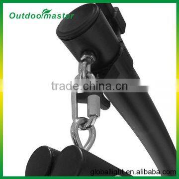 Orange Hanging Chaise Lounge Chair Arc Stand Air Porch Swing photo-6