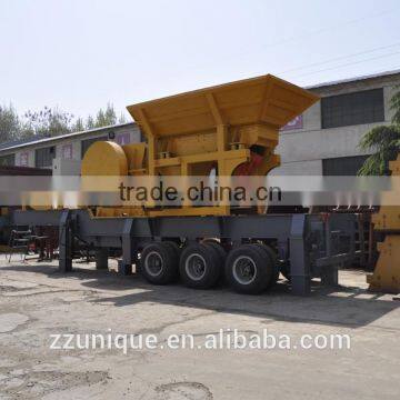 Easy Transportation Mobile Jaw Crusher for Basalt Quarry