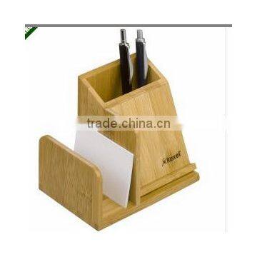 2017 GIFT wholesale bamboo storage holder for office pen and card