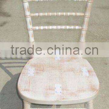 Wholesale Wedding Chiavari Chair White Tiffany Chair With Cushion photo-5
