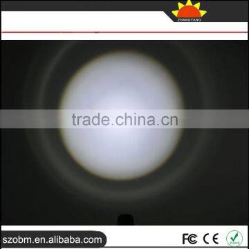 Wholesale OEM Q5 LED Mini 3w Police Zoomable Flashlight With 14500 Batteiy and Charger photo-5