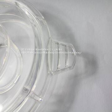 Clear PC&PMMA Rapid Prototype CNC photo-4