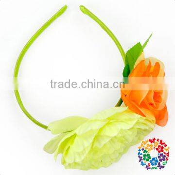 Baby Flower Hair Accessories Partying Kids Nylon Headbands For Baby Girls photo-6