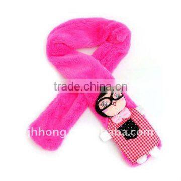 leopard printing fashion scarf/animal scarf/pink