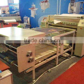 roller style heat sublimation transfer machine(with rewingding function)