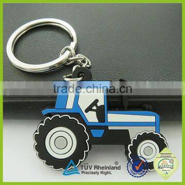 Nice 2d Rubber Custom Shaped Cross Keyrings photo-3
