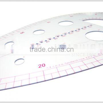 Pattern Curve Rulers for Sewing Drawing Water Droplets Shapped #6460 photo-5