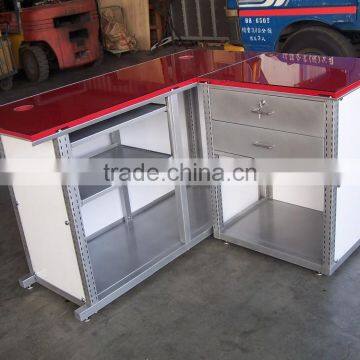 Colorful Slotted Cash Counter Display photo-6