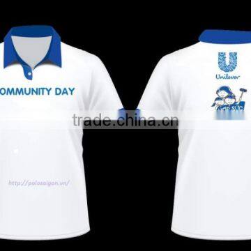 Promotion Cotton T Shirt Polo T-shirt Polo Shirt Uniform, Short Sleeves Polo photo-2