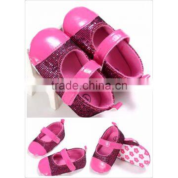 2017 Lovly Sequins Cute Wedding Princess Baby Shoes photo-2