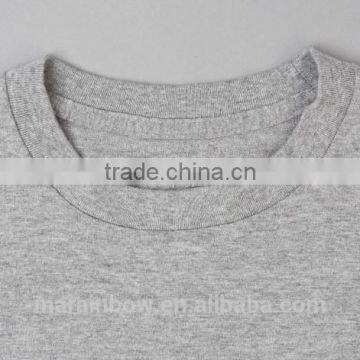 Mens 3/4 Sleeve T-shirt 100% Cotton Plain Gray T Shirts Wholesale Navy Blue Pocket T-shirt Mens Blank Pocket Tee