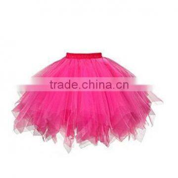 2017 Fluffy 1950s Vintage Tutu Petticoat Ballet Bubble Skirt Long Tulle Skirts Tutu photo-5
