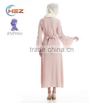 Zakiyyah HSZ -7006 High Quality Latest Abaya Designs 2017 Dubai Women Muslim Clothes