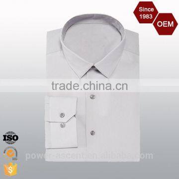Latest Design Slim Business Cotton Breathable Work Shirts photo-6