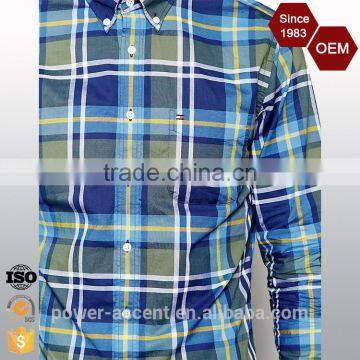 2016 Latest Design Plus Size Check Mens Designer Shirts photo-4