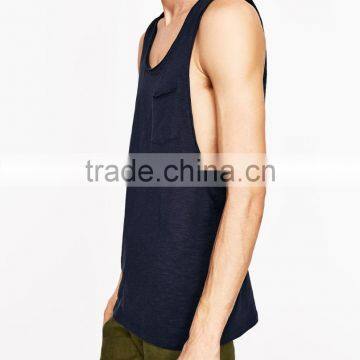Design Crop Top Tank Top Wholesale Running Vest photo-2
