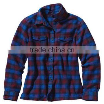 Ladies Stripped Woven Shirt, 100% Cotton, Woven Stripped