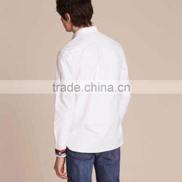 Creatively Designed Color Cuff High Quality Custom Shirt photo-3