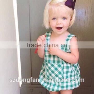 Green Color Fashion Baby Romper Newly Childrens Romper Jumpsuit Bodysuit photo-5