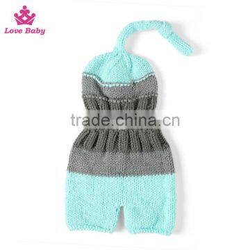 New arrival baby crochet knitted set newborn photo prop LBP20160218-27