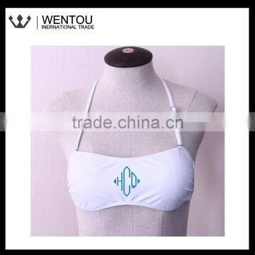 Fashionable Personalized Halter Swimsuit Top