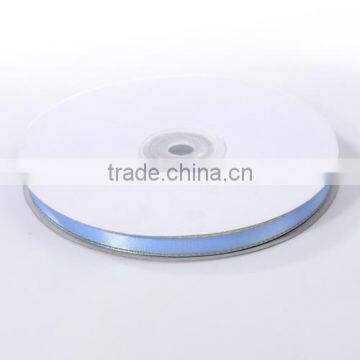 Polyester Satin Ribbon Double Faced With Silver Edged photo-3