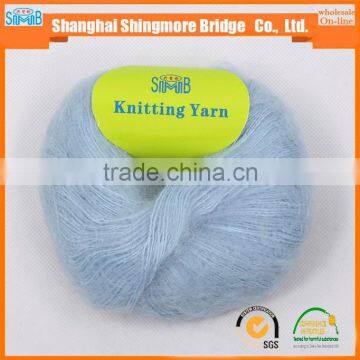 Oeko Tex Standard Supply Free Samples in High Quality Acrylic Mohair Yarn for Hand Knitting photo-2