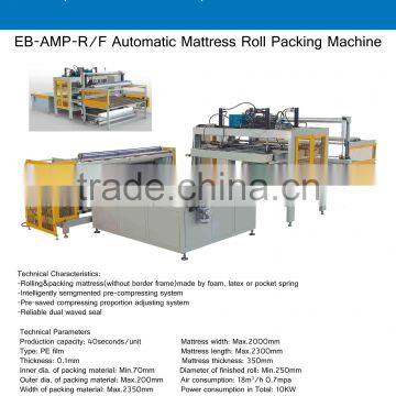 Automatic Mattress Compress Roll Packing / Wrapping Machine photo-2