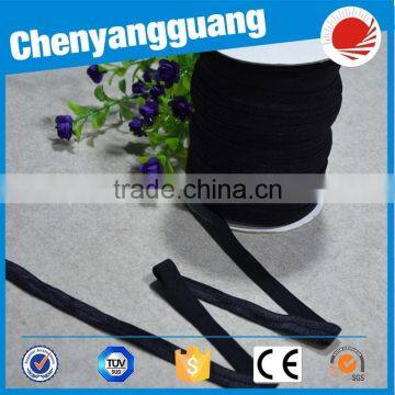 2017 Fashion White and Black Nylon Webbing Folded Over Elastic for Clothing Bag Jeans T-shirt photo-4