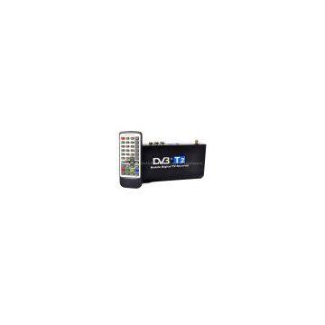 (M-619) HD DVB-T2 mobile digital TV tuner for car support USB/HDMI/H.264/1080P/AVC, new standard for Thailand/Russia