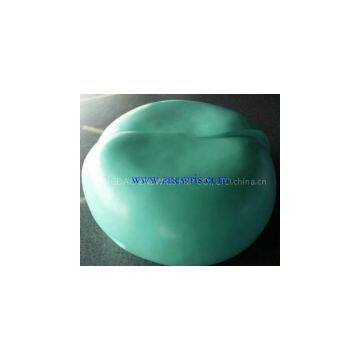 FRP blue ball chair