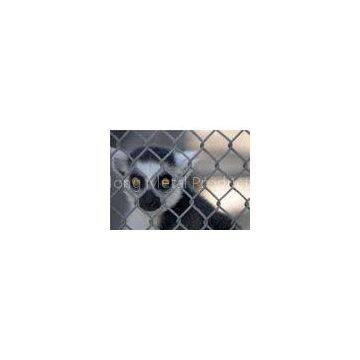 Feral Animal Security Protection Chain Link Fencing With Electro Galvanized Wire