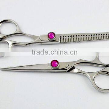 2016 New YF0106 Japanese steel SUS440C hair cutting barber scissor