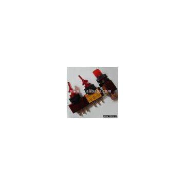 ASW-14D Universal red Auto car motor HI-FI  lighted led ON/OFF toggle switch