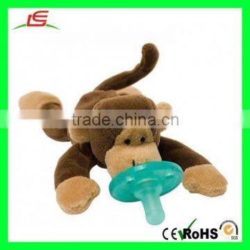 M175 Stuffed Animal Plush Baby Toys with Nipple