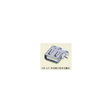 Supply USB A Female single side of the vertical