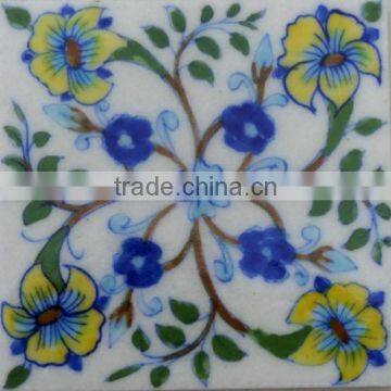 Buy luxury Handmade Jaipuri Tiles - Exclusive Blue Pottery Tiles