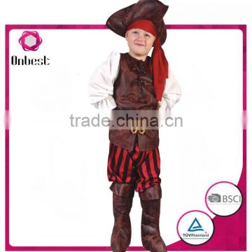 2016 children costume boy pirate dance costumes carnival funny costume for kids