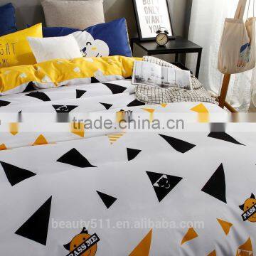 New Print 100% Luxury Combed Cotton Home Textile 3D 4pcs Bedding Set Duvet Cover Pillow Cushion Bed Sheet BS284 photo-4