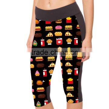 2015 capri leggings 3D Printing Sports Pants S130-83