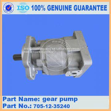 WA420-3 gear pump 705-12-35240 competitive price and OEM parts
