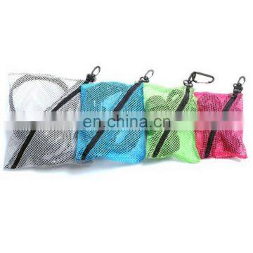Simple Easy Access Storage Mesh Zip Pouch