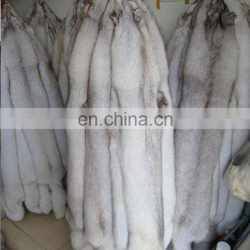 High quality Blue Fox Fur Skin / blue fox for women's clothing / blue fox fur