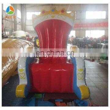 Big Size Inflatable Chair Seat, Inflatable King's Sitting Seat, King's Inflatable Chair photo-2