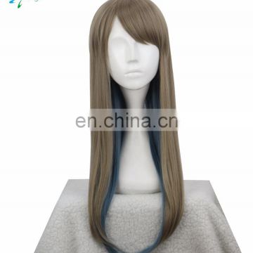 Styler Brand hot selling women wigs products long brown synthetic hair wholesale cosplay wig