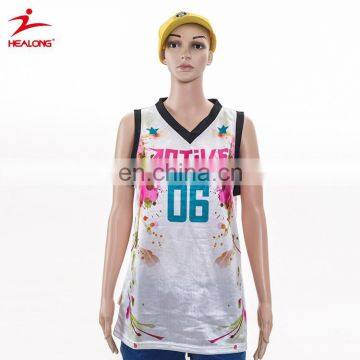 Custom Sublimation youth Basketball Uniforms Made in China