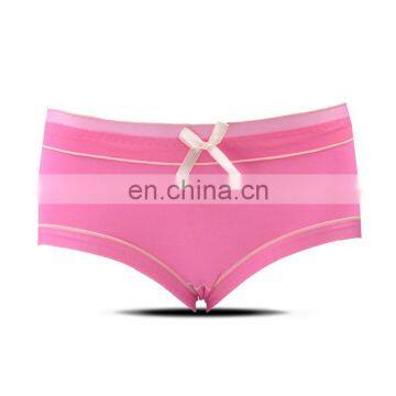 Bestdance wholesale Sexy Lace Underpant Pure modal bow-knot underwear Briefs for women OEM